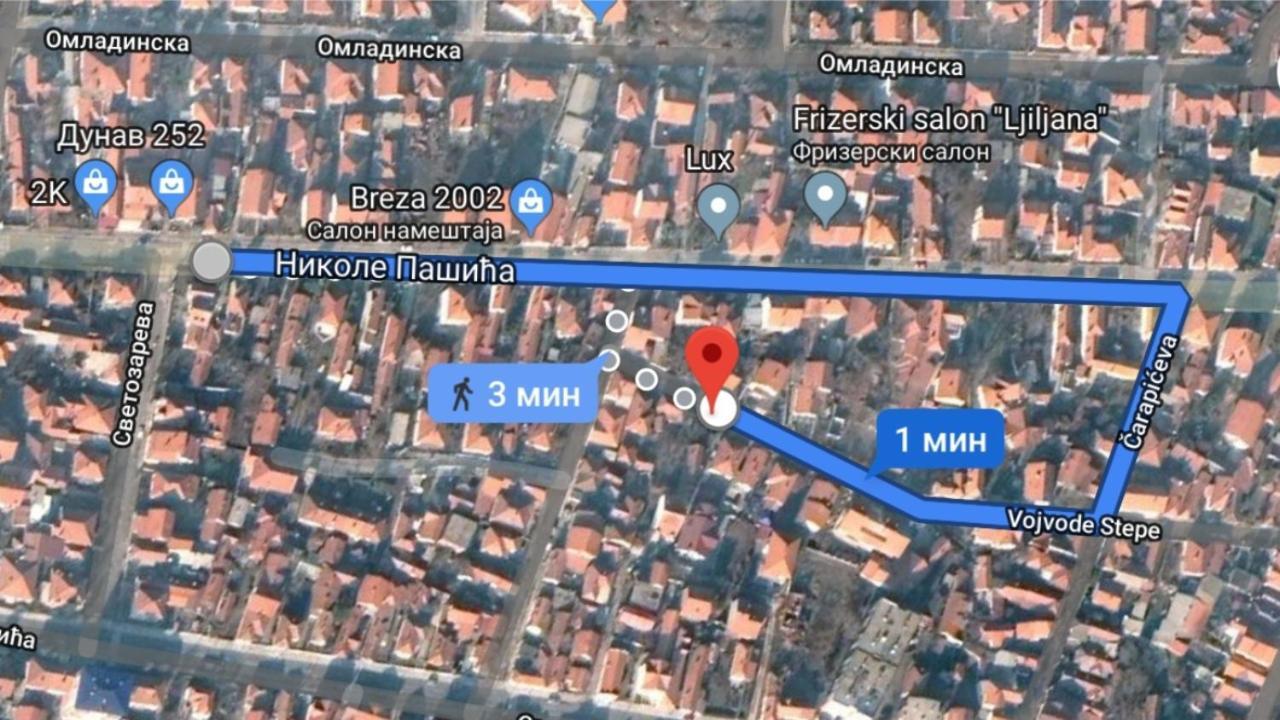 Haus Apartman Zajecar M&L Exteriér fotografie